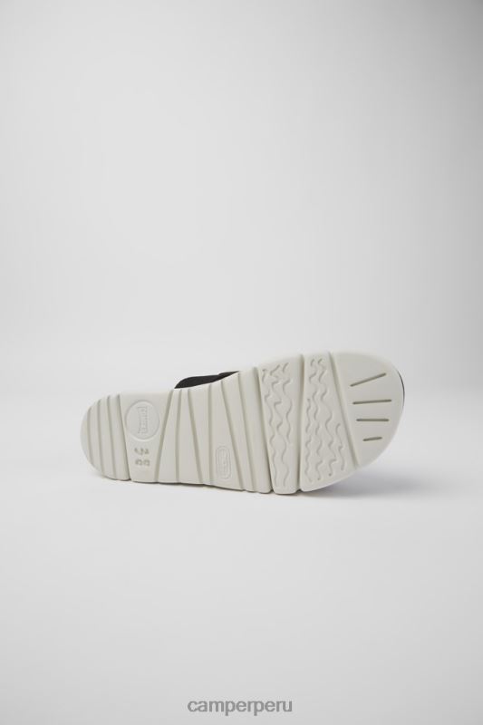 blanco BX628242 Camper Sandalias oruga up de diseño blanco azul y negro para mujer.