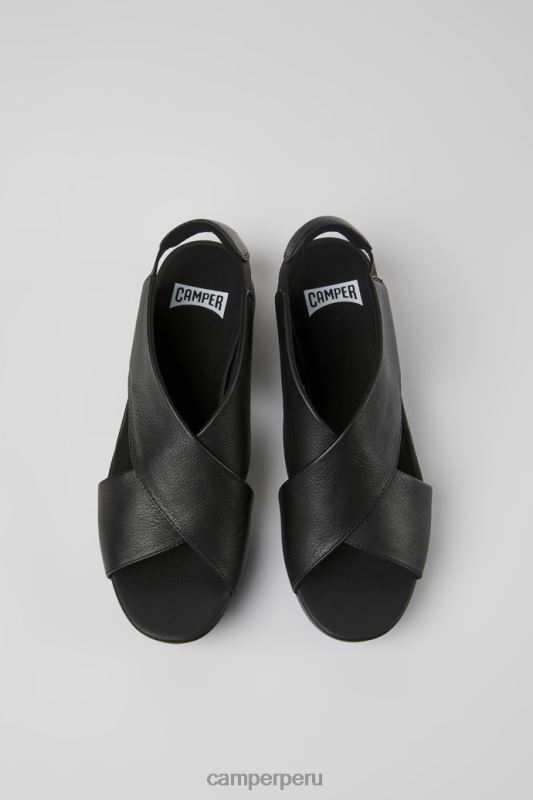 negro BX628232 Camper sandalia mujer globo negro exclusiva