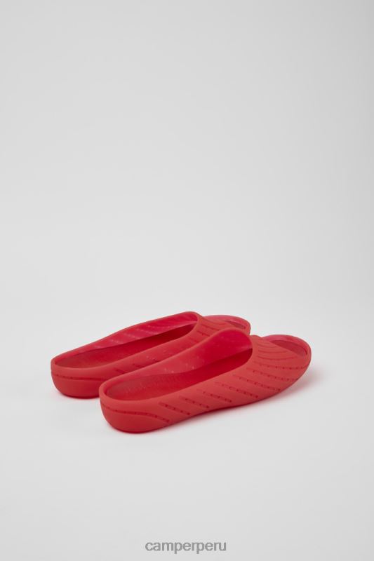 rojo BX628207 Camper sandalias monomaterial diseño wabi rojo para mujer