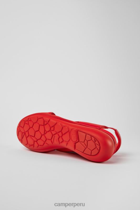 rojo BX628233 Camper Sandalias de piel color rojo globo para mujer novedades