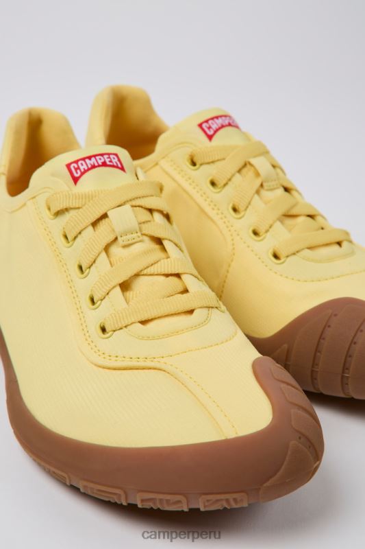 amarillo BX628681 Camper Design Path zapatillas de tela amarillas para mujer.