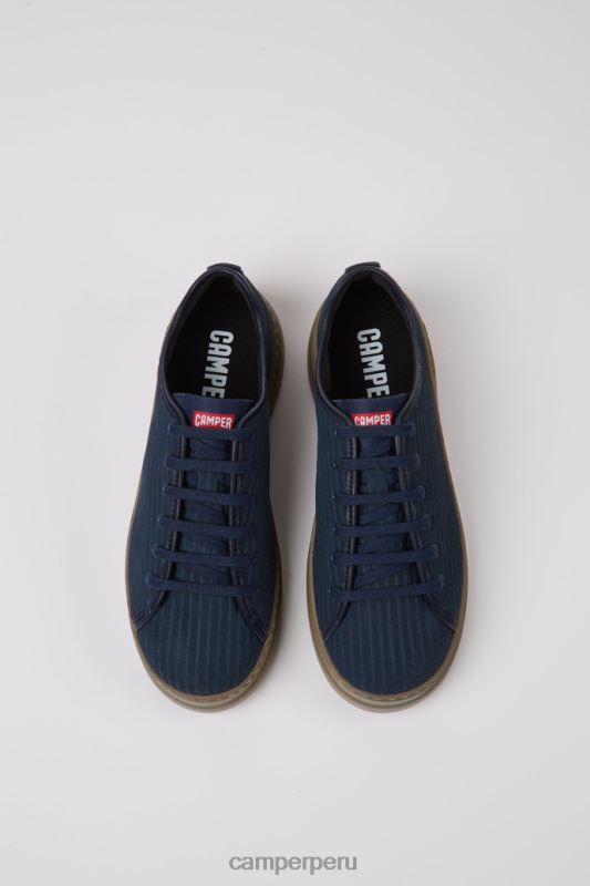 azul BX628170 Camper Zapatillas design runner up de piel reciclada azul para mujer