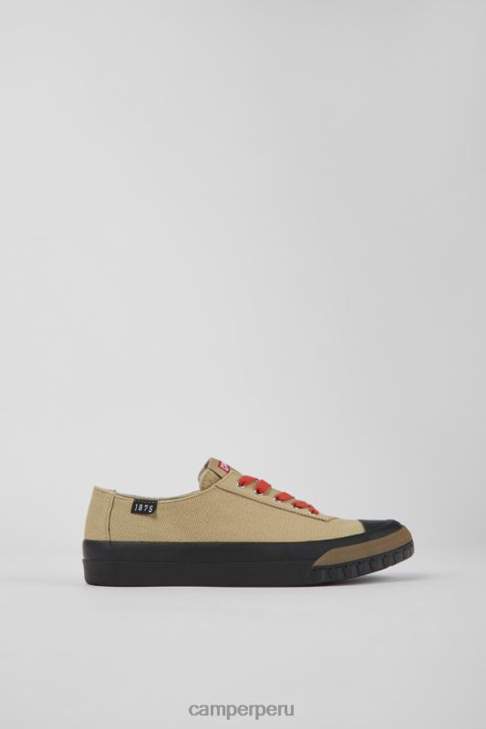 beige BX628138 Camper Zapatilla de diseño camaleon beige para mujer.