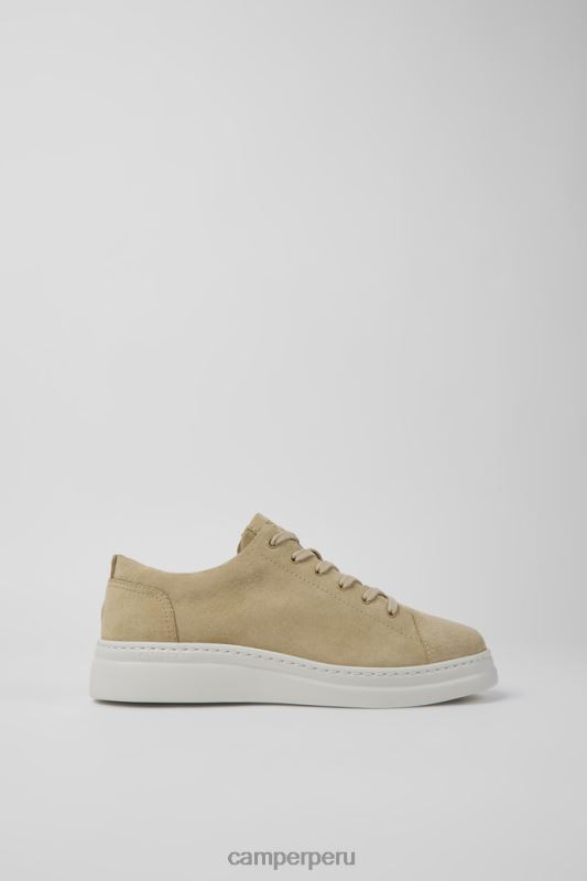 beige BX628698 Camper Zapatilla de diseño runner up beige para mujer.