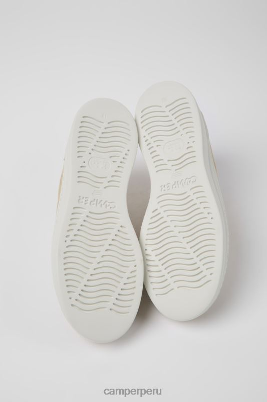 beige BX628698 Camper Zapatilla de diseño runner up beige para mujer.