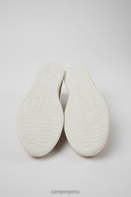 beige BX628702 Camper Zapatilla uno beige para mujer novedades