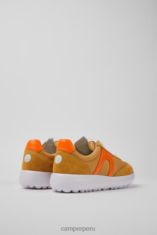 beige BX628764 Camper Zapatillas pelotas de diseño xlite beige y naranja para mujer.