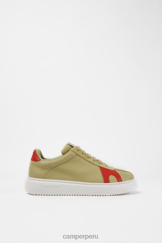 beige BX628788 Camper Zapatillas design runner k21 de ante y piel beige