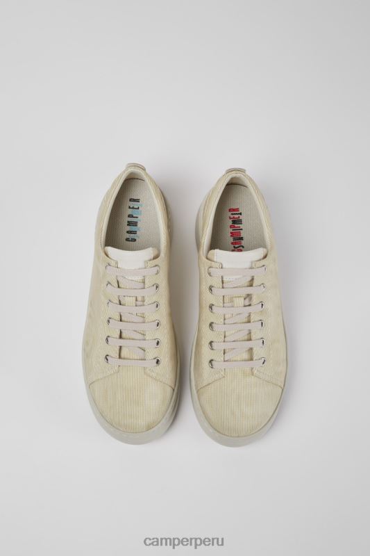 beige BX628827 Camper zapatillas design twins beige estampadas