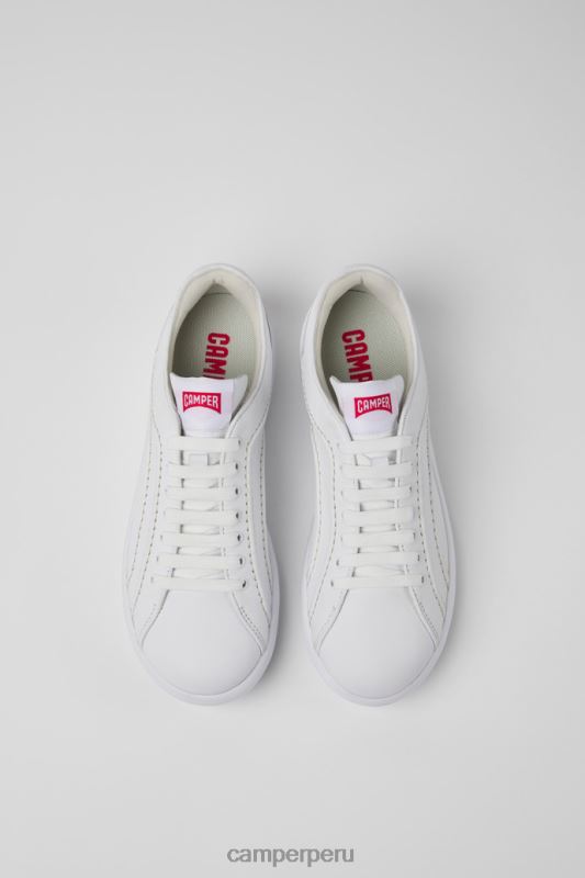 blanco BX628687 Camper Zapatillas exclusivas pelotas xlite de piel blanca para mujer.