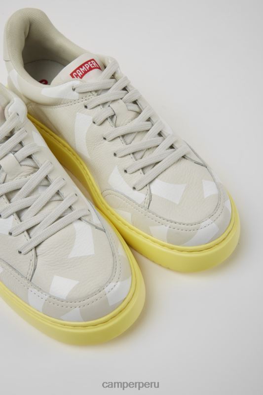 blanco BX628729 Camper Zapatillas runner k21 de piel blanco para mujer novedades