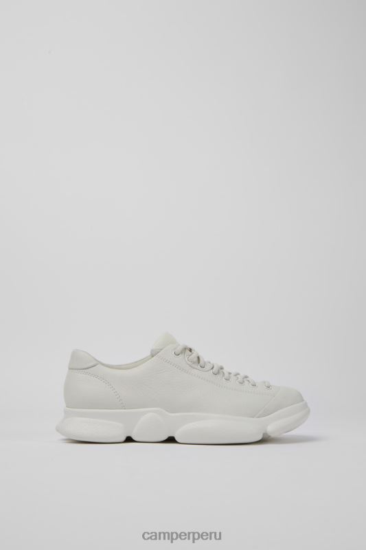 blanco BX628769 Camper zapatos karst de piel blanca para mujer novedades