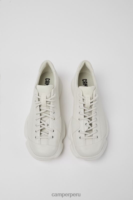 blanco BX628769 Camper zapatos karst de piel blanca para mujer novedades