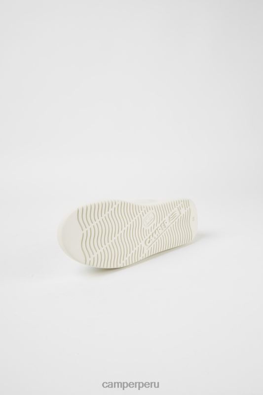 blanco BX628826 Camper Zapatillas twins de ante y piel blancas novedades