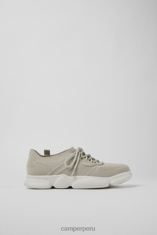 gris BX628662 Camper Zapatillas deportivas de diseño karst gris textil para mujer.
