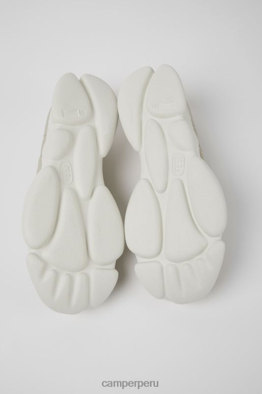 gris BX628662 Camper Zapatillas deportivas de diseño karst gris textil para mujer.