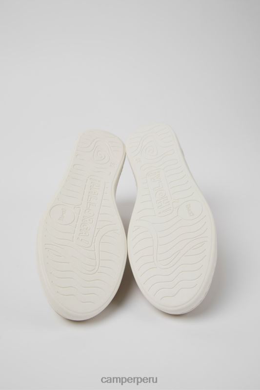 gris BX628704 Camper Zapatillas design uno de nobuk y piel gris para mujer