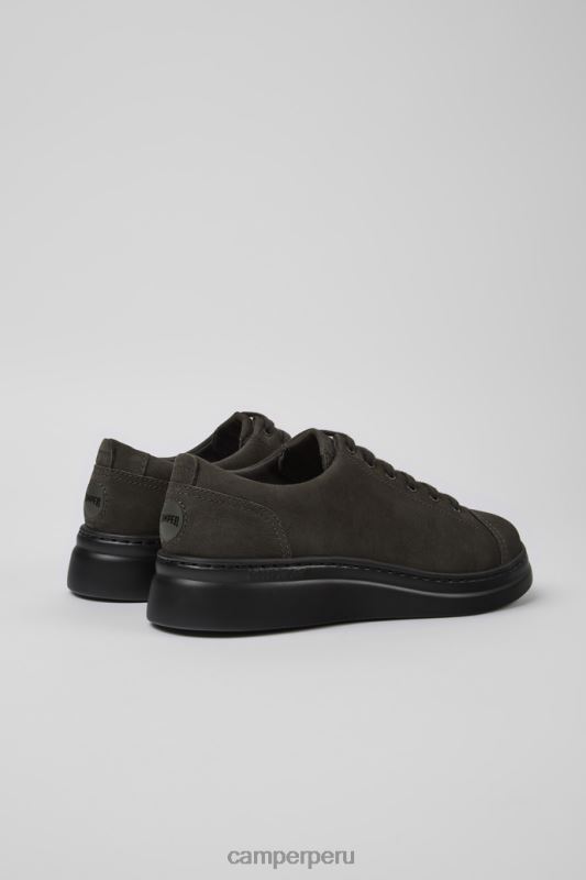 gris BX628742 Camper Zapatillas de diseño runner up de nobuk gris para mujer.