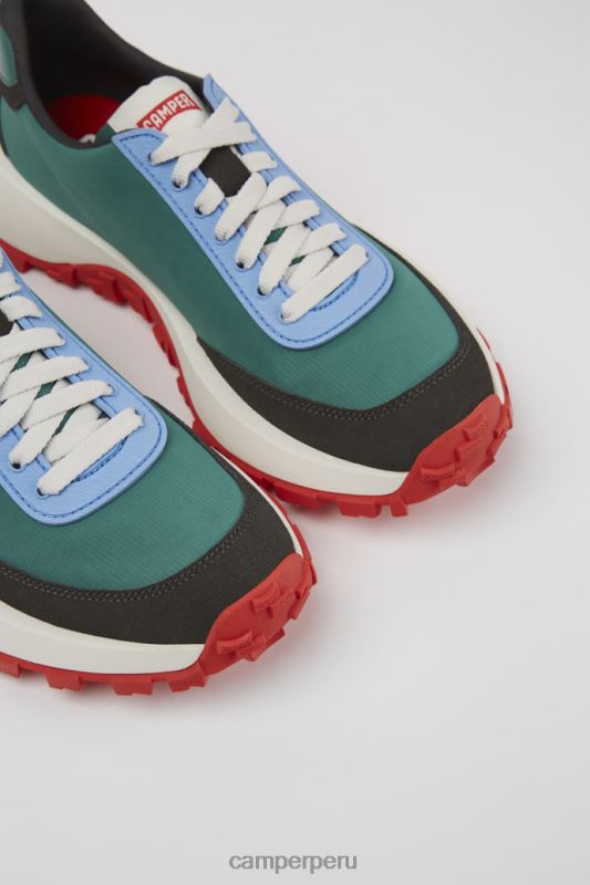 multicolor BX628712 Camper Zapatillas exclusivas drift trail vibram de tejido y nobuk multicolor para mujer