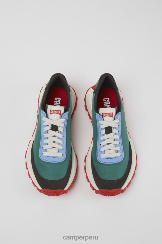 multicolor BX628712 Camper Zapatillas exclusivas drift trail vibram de tejido y nobuk multicolor para mujer