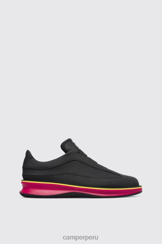 negro BX628805 Camper zapatillas michelin rodantes exclusivas en color negro para mujer