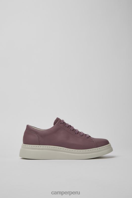 púrpura BX628791 Camper zapatillas runner up de piel moradas exclusivas