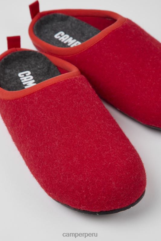 rojo BX628255 Camper Zapatillas wabi de lana rojo para mujer novedades