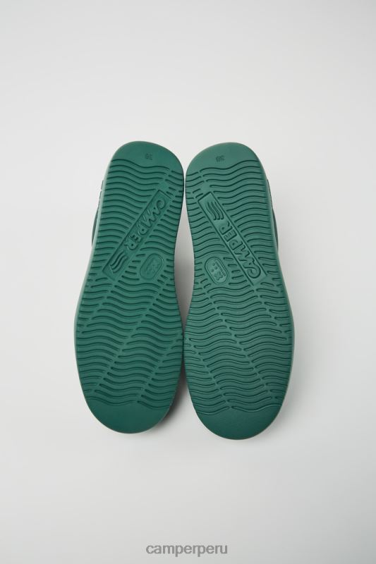 verde BX628175 Camper Zapatillas design runner k21 de piel verde para mujer
