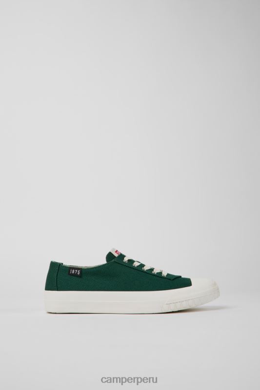 verde BX628669 Camper Zapatillas de diseño camaleon de algodón reciclado para mujer en color verde
