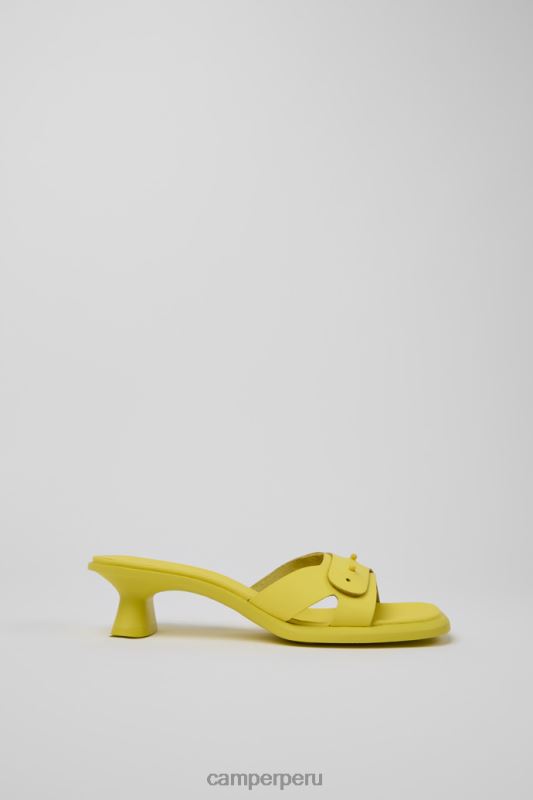 amarillo BX62859 Camper sandalias dina de piel amarilla para mujer novedades