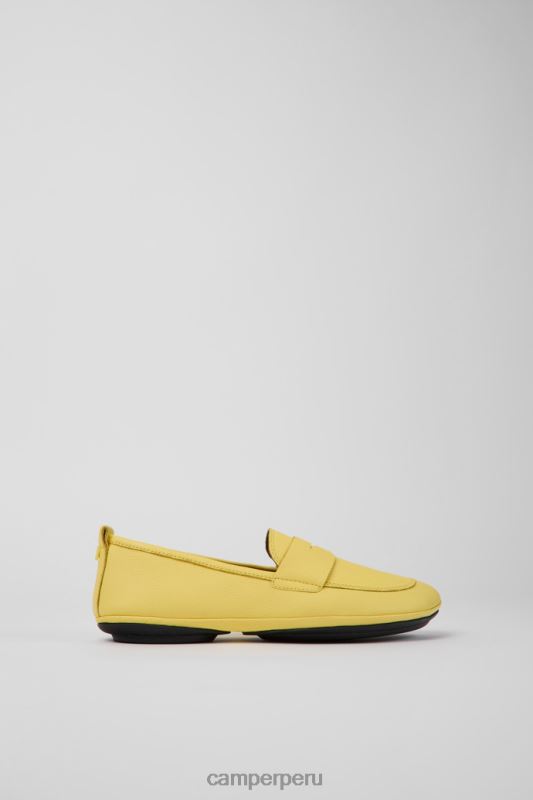 amarillo BX628999 Camper zapatos de cuero amarillos correctos para mujer recién llegados