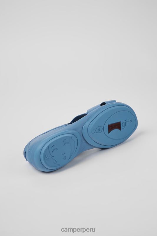 azul BX6281009 Camper Right sandalias de piel azul para mujer novedades