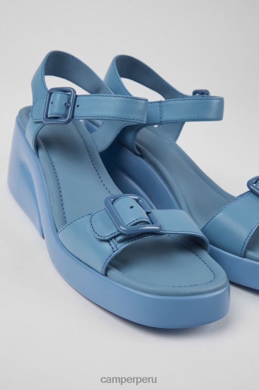 azul BX6281017 Camper sandalias kaah de piel azul exclusivas para mujer