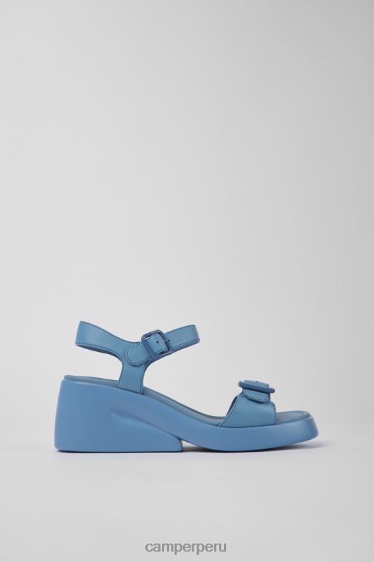 azul BX6281017 Camper sandalias kaah de piel azul exclusivas para mujer