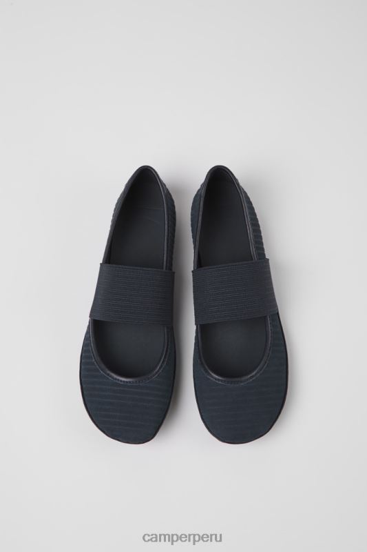 azul BX628101 Camper Right bailarinas de piel reciclada azul para mujer novedades