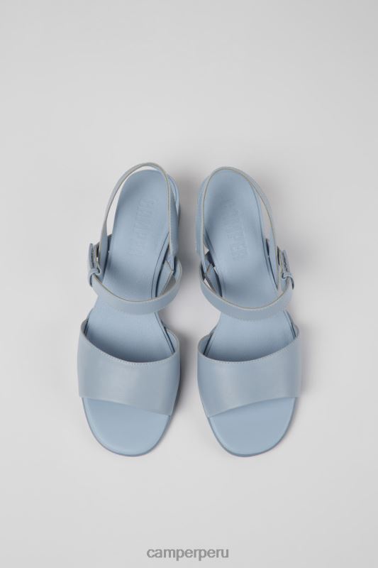 azul BX6281037 Camper sandalias katie de piel azul para mujer novedades