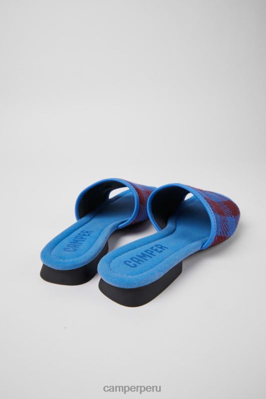 azul BX62845 Camper sandalias casi myra azul y burdeos mujer novedades