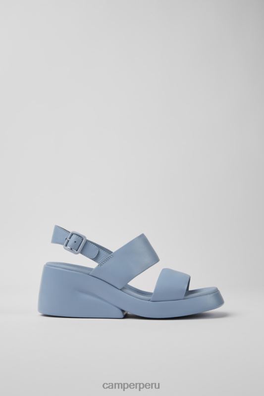 azul BX62869 Camper sandalias kaah de piel azul para mujer novedades
