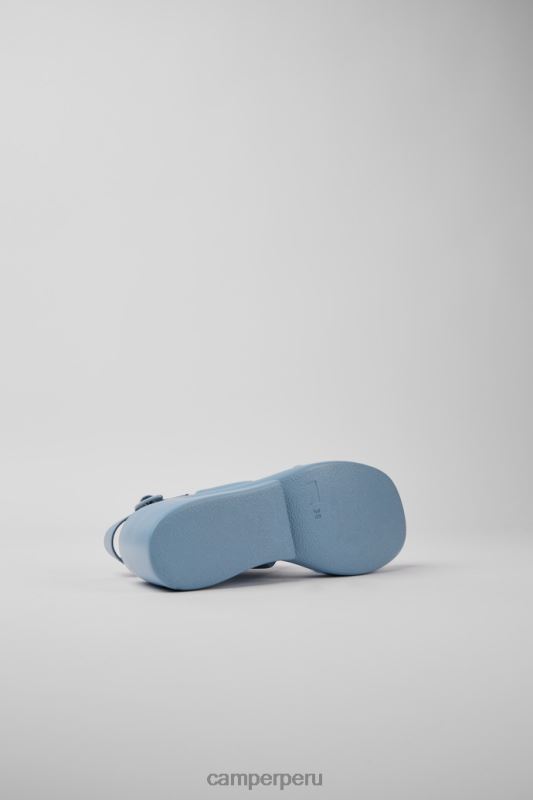 azul BX62869 Camper sandalias kaah de piel azul para mujer novedades