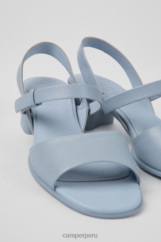 azul BX62872 Camper sandalias de piel katie de diseño color azul para mujer
