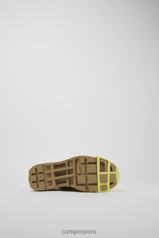 beige BX6281077 Camper Zapatos junction piel beige para mujer novedades