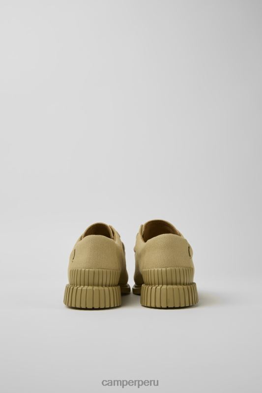 beige BX62894 Camper Pix zapatos beige de algodón reciclado para mujer exclusivos