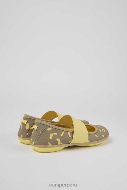 blanco BX628988 Camper design right zapatillas blancas de textil y nobuk para mujer