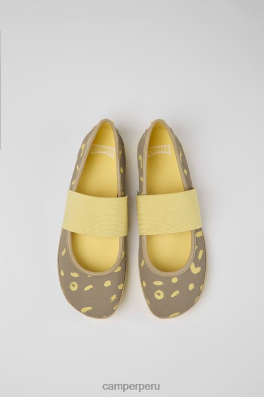 blanco BX628988 Camper design right zapatillas blancas de textil y nobuk para mujer