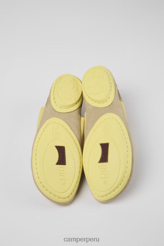 blanco BX628988 Camper design right zapatillas blancas de textil y nobuk para mujer