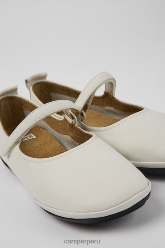 blanco BX628995 Camper right bailarinas de piel blancas para mujer novedades