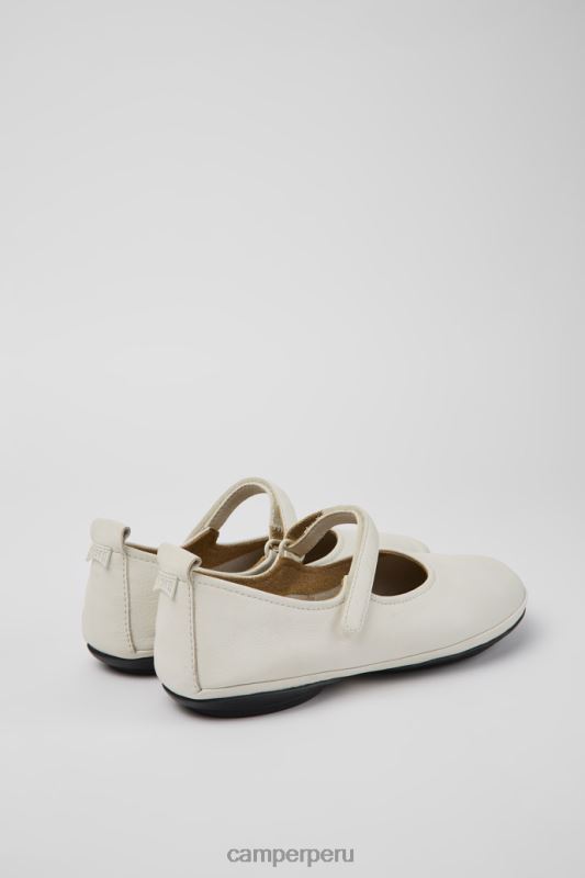 blanco BX628995 Camper right bailarinas de piel blancas para mujer novedades