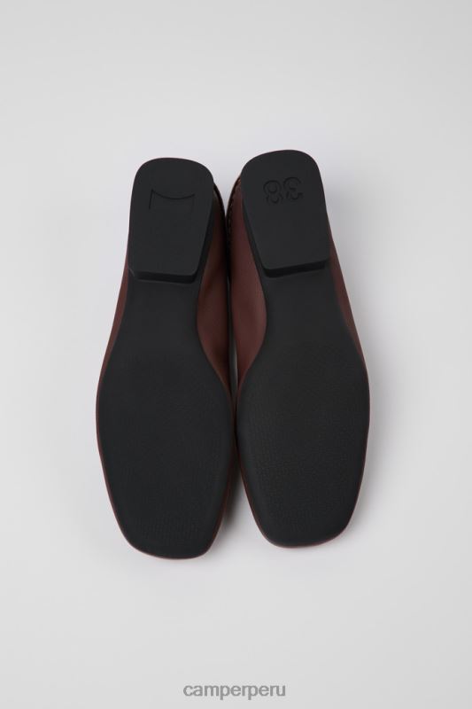 borgoña BX62839 Camper Bailarinas casi myra burdeos y azul para mujer novedades