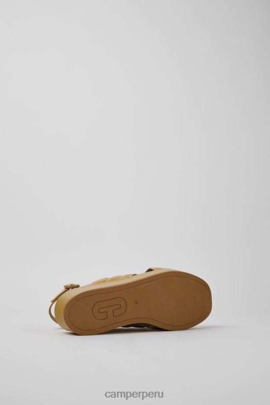 marrón BX62889 Camper Sandalias misia de diseño color marrón para mujer.
