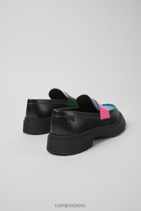 multicolor BX628984 Camper Mocasines twins exclusivos de piel multicolor para mujer
